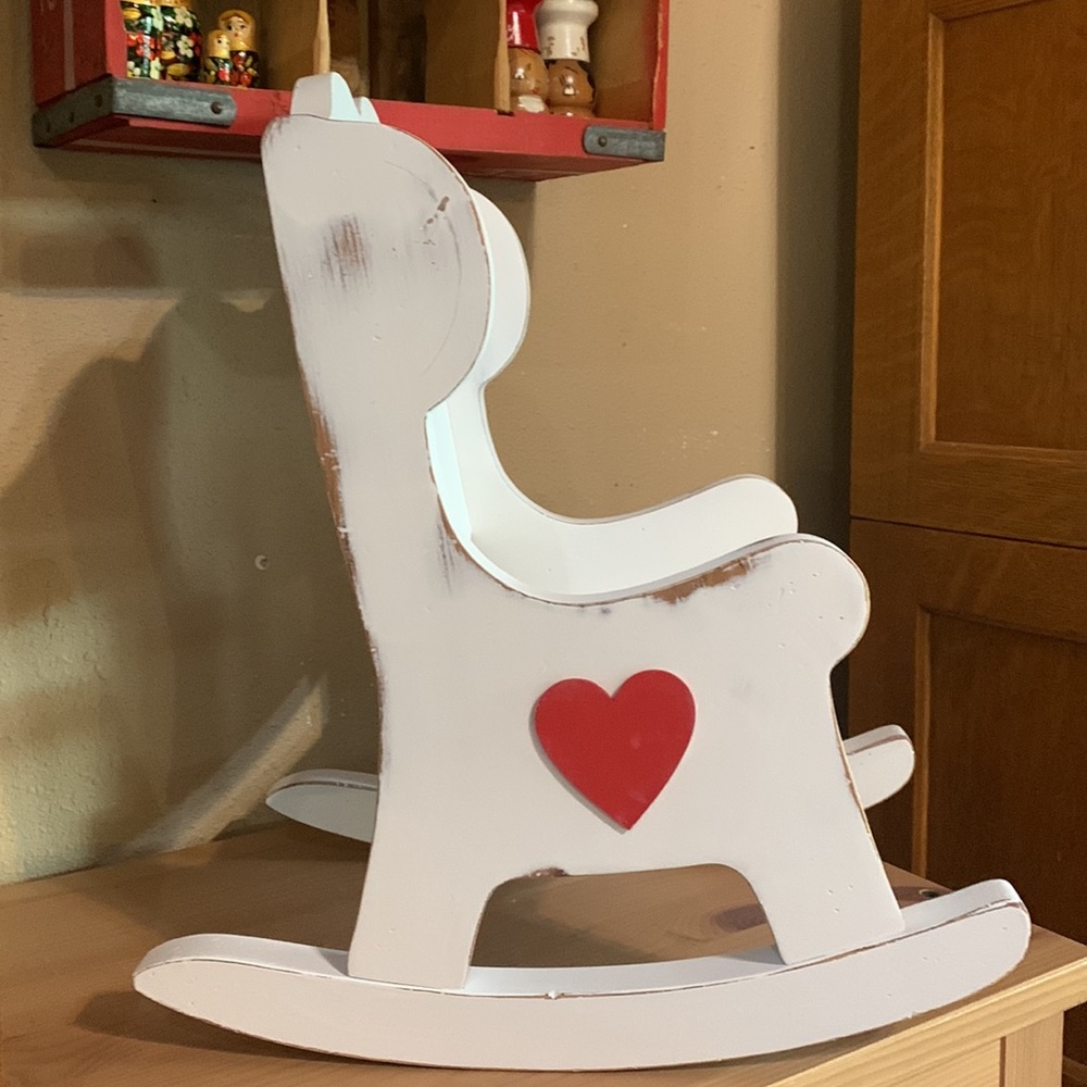 Handmade Kids or Doll Rocking Chair - Picture 4 of 4